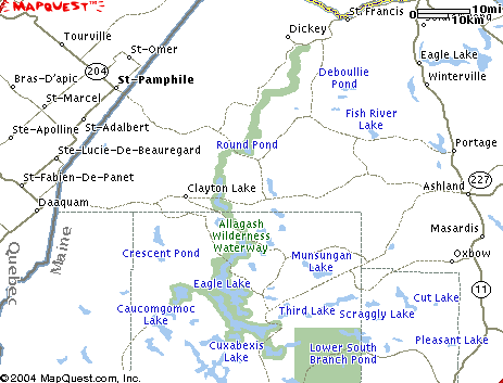 Champaign Canoeing Allagash Waterway Wilderness Trip Maps Wild 1